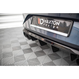 Maxton Design-Rajout Du Pare-Chocs Arriere + Faux Pot D'échappement Seat Leon FR Hatchback Mk4 