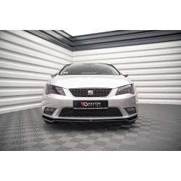Maxton Design-Lame Du Pare-Chocs Avant V.2 Seat Leon Mk3 