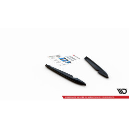 Maxton Design-Lames De Pare-Chocs Arrière Latérales V.2 Seat Leon FR Sportstourer Mk3 