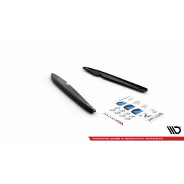 Maxton Design-Lames De Pare-Chocs Arrière Latérales V.2 Seat Leon FR Sportstourer Mk3 