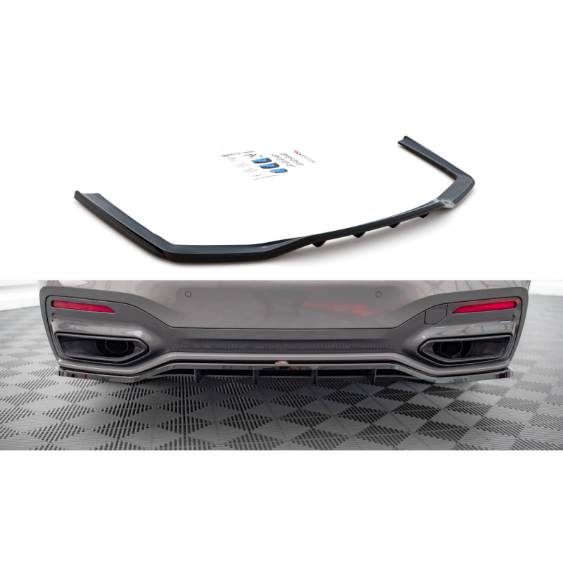 Maxton Design-Central Arriere Splitter (avec une barre verticale) BMW 7 M-Pack G11 Facelift Maxton Design-Central Arriere Splitter (avec une barre verticale) BMW 7 M-Pack G11 Facelift