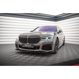 Maxton Design-Lame Du Pare-Chocs Avant V.1 BMW 7 G11 M-Pack Facelift 