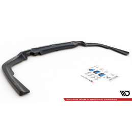 Maxton Design-Central Arriere Splitter (avec une barre verticale) V.1 BMW X6 M-Pack G06 