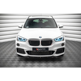 Maxton Design-Lame Du Pare-Chocs Avant V.2 BMW X1 M-Pack F48 