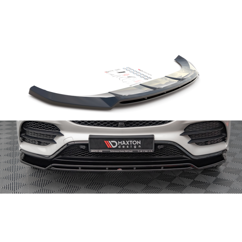 Maxton Design-Lame Du Pare-Chocs Avant Mercedes-Benz GLS AMG-Line X167 Maxton Design-Lame Du Pare-Chocs Avant Mercedes-Benz GLS AMG-Line X167