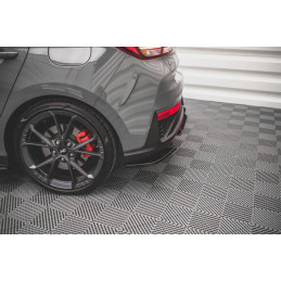 Maxton Design-Lames De Pare-Chocs Arrière Latérales V.2 Hyundai I30 N Hatchback Mk3 Facelift 