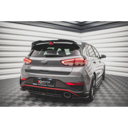 Maxton Design-Lames De Pare-Chocs Arrière Latérales V.2 Hyundai I30 N Hatchback Mk3 Facelift 