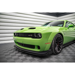 Maxton Design-Lame Du Pare-Chocs Avant Dodge Challenger SRT Hellcat Widebody Mk3 