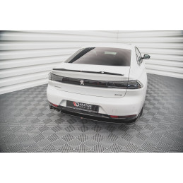 Maxton Design-Central Arriere Splitter (avec une barre verticale) Peugeot 508 GT-Line Mk2 