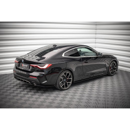 Maxton Design-Lames De Pare-Chocs Arrière Latérales V.1 BMW 4 M-Pack G22 