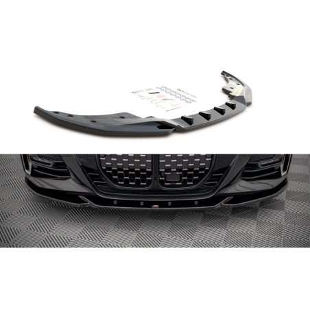 Maxton Design-Lame Du Pare-Chocs Avant V.4 BMW 4 M-Pack G22 