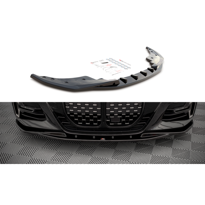 Maxton Design-Lame Du Pare-Chocs Avant V.1 BMW 4 M-Pack G22 Maxton Design-Lame Du Pare-Chocs Avant V.1 BMW 4 M-Pack G22
