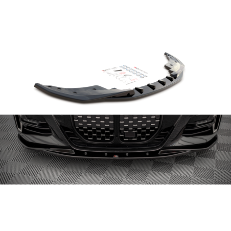 Maxton Design-Lame Du Pare-Chocs Avant V.1 BMW 4 M-Pack G22 