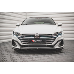 Maxton Design-Lame Du Pare-Chocs Avant V.3 Volkswagen Arteon R-Line Facelift 