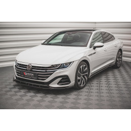 Maxton Design-Lame Du Pare-Chocs Avant V.1 Volkswagen Arteon R-Line Facelift 