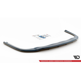 Maxton Design-Central Arriere Splitter (avec une barre verticale) Audi A8 D4 Facelift 