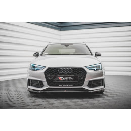 Maxton Design-Lame Du Pare-Chocs Avant V.4 Audi S4 / A4 S-Line B9 