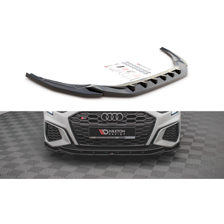 Maxton Design-Lame Du Pare-Chocs Avant V.4 Audi S3 / A3 S-Line 8Y 