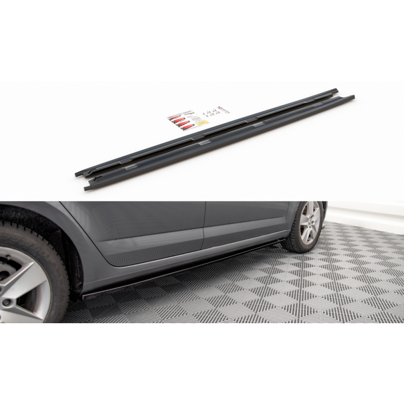 Maxton Design-Rajouts Des Bas De Caisse Skoda Octavia Mk3 Facelift Maxton Design-Rajouts Des Bas De Caisse Skoda Octavia Mk3 Facelift
