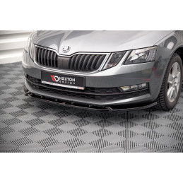 Maxton Design-Lame Du Pare-Chocs Avant V.1 Skoda Octavia Mk3 Facelift 