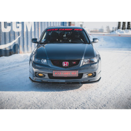 Maxton Design-Lame Du Pare-Chocs Avant V.2 Honda Accord Mk7 Type-S 