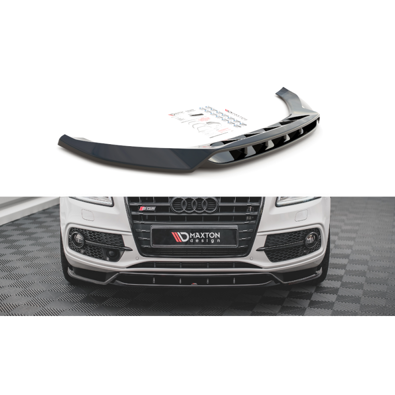 Maxton Design-Lame Du Pare-Chocs Avant Audi SQ5 Mk1 (8R) 