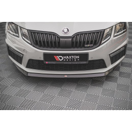 Maxton Design-Lame Du Pare-Chocs Avant V.1 Skoda Octavia RS Mk3 Facelift 