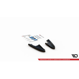 Maxton Design-Lames De Pare-Chocs Arrière Latérales V.3 Volkswagen Golf R Mk8 