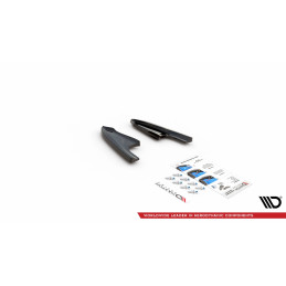 Maxton Design-Lames De Pare-Chocs Arrière Latérales V.3 Volkswagen Golf R Mk8 