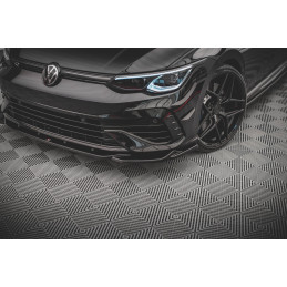 Maxton Design-Lame Du Pare-Chocs Avant V.4 Volkswagen Golf R Mk8 