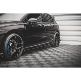 Maxton Design-Rajouts Des Bas De Caisse V.2 + Ailerons Volkswagen Golf R Mk8 