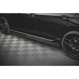 Maxton Design-Rajouts Des Bas De Caisse V.2 + Ailerons Volkswagen Golf R Mk8 