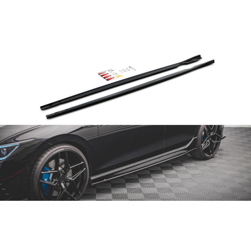 Maxton Design-Rajouts Des Bas De Caisse V.2 Volkswagen Golf R Mk8 Maxton Design-Rajouts Des Bas De Caisse V.2 Volkswagen Golf R Mk8