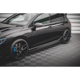 Maxton Design-Rajouts Des Bas De Caisse V.2 Volkswagen Golf R Mk8 
