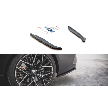 Maxton Design-Lames De Pare-Chocs Arrière Latérales V.2 BMW M8 Gran Coupe F93 