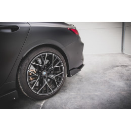 Maxton Design-Lames De Pare-Chocs Arrière Latérales V.1 + Ailerons BMW M8 Gran Coupe F93 