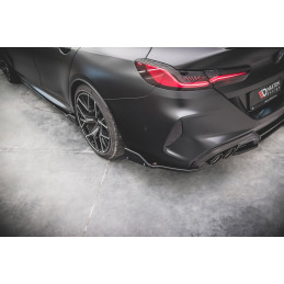 Maxton Design-Lames De Pare-Chocs Arrière Latérales V.1 + Ailerons BMW M8 Gran Coupe F93 