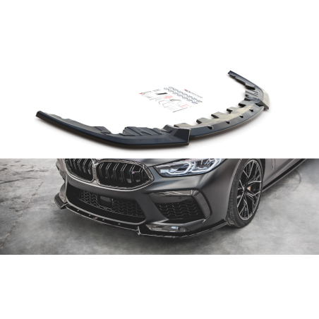 Maxton Design-Lame Du Pare-Chocs Avant V.3 BMW M8 Gran Coupe F93 