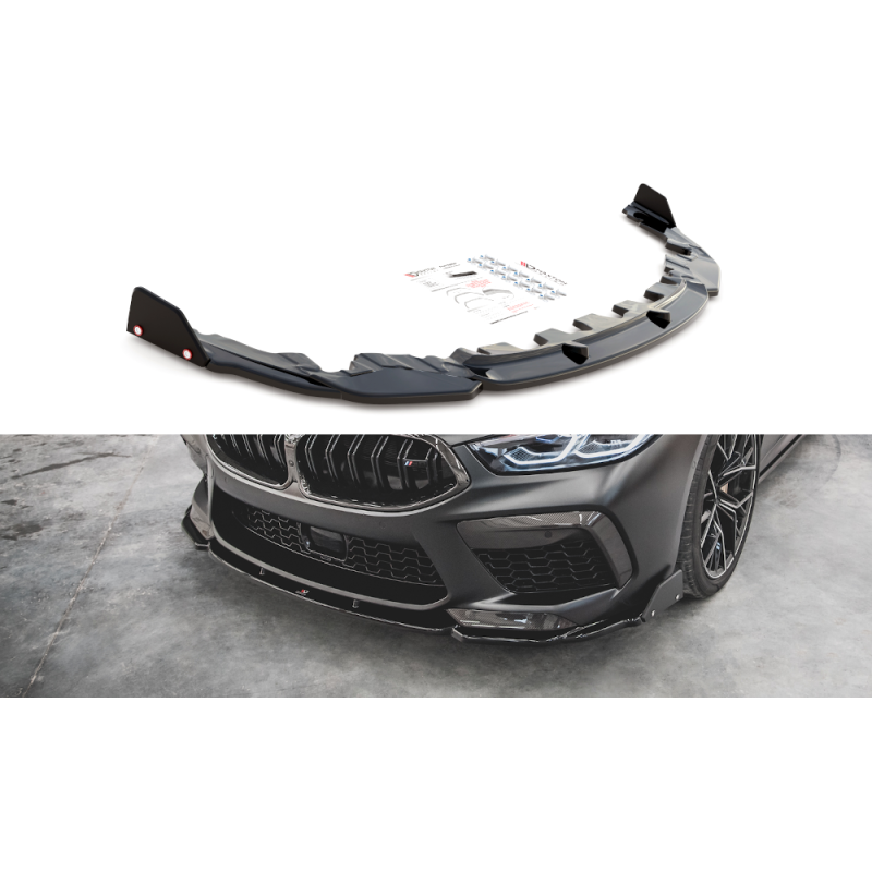 Maxton Design-Lame Du Pare-Chocs Avant V.1 + Ailerons BMW M8 Gran Coupe F93 Maxton Design-Lame Du Pare-Chocs Avant V.1 + Ailerons BMW M8 Gran Coupe F93