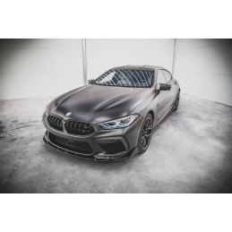 Maxton Design-Lame Du Pare-Chocs Avant V.1 + Ailerons BMW M8 Gran Coupe F93 