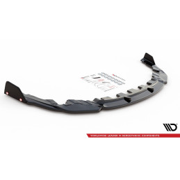 Maxton Design-Lame Du Pare-Chocs Avant V.1 + Ailerons BMW M8 Gran Coupe F93 