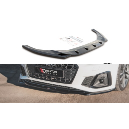 Maxton Design-Lame Du Pare-Chocs Avant V.1 Audi S5 / A5 S-Line F5 Facelift 