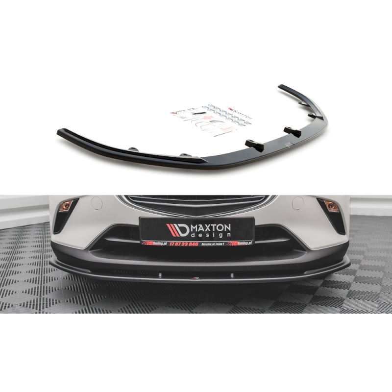 Maxton Design-Lame Du Pare-Chocs Avant V.1 Mazda CX-3 Maxton Design-Lame Du Pare-Chocs Avant V.1 Mazda CX-3