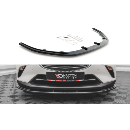 Maxton Design-Lame Du Pare-Chocs Avant V.1 Mazda CX-3 