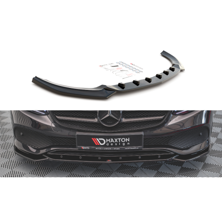 Maxton Design-Lame Du Pare-Chocs Avant Mercedes-Benz E W213 