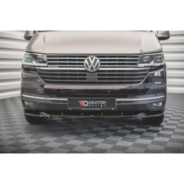 Maxton Design-Lame Du Pare-Chocs Avant V.2 Volkswagen T6 Facelift 