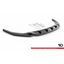Maxton Design-Lame Du Pare-Chocs Avant V.2 Volkswagen T6 Facelift 