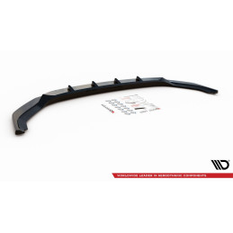 Maxton Design-Lame Du Pare-Chocs Avant V.2 Volkswagen T6 Facelift 