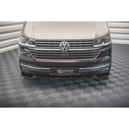 Maxton Design-Lame Du Pare-Chocs Avant V.1 Volkswagen T6 Facelift 