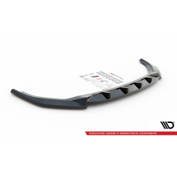 Maxton Design-Lame Du Pare-Chocs Avant V.1 Volkswagen T6 Facelift 